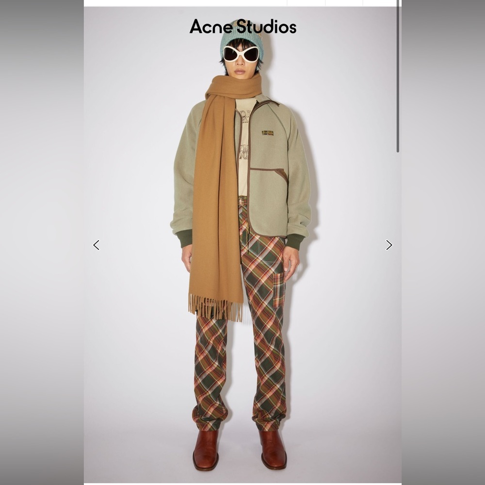 Acne Studios Canada Wool Scarf